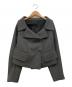 JIL SANDER NAVY（ジルサンダー ネイビー）の古着「ショートウールジャケット」｜グレー