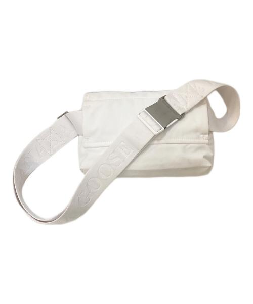 CANADA GOOSE（カナダグース）CANADA GOOSE (カナダグース) MINI WAISTPACK ホワイトの古着・服飾アイテム
