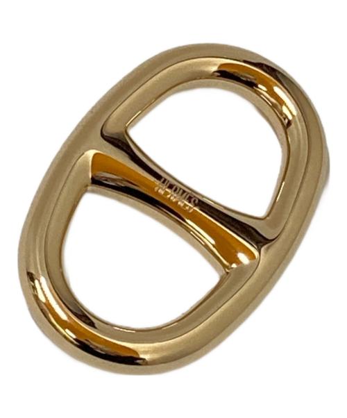 HERMES（エルメス）HERMES (エルメス) シェーヌダンクル スカーフリング ゴールドの古着・服飾アイテム