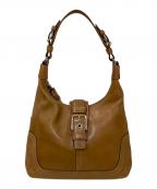 COACHコーチ）の古着「ソーホー レザーワンショルダーバッグ」｜ベージュ