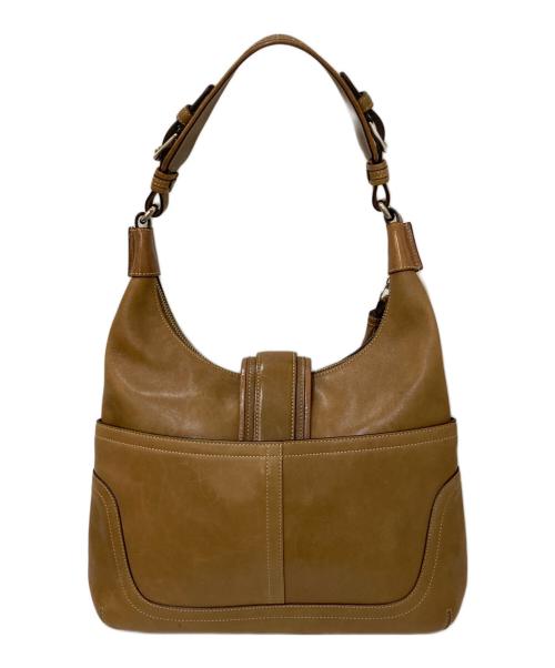 COACH（コーチ）COACH (コーチ) ソーホー レザーワンショルダーバッグ ベージュの古着・服飾アイテム