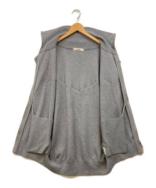 Venit（ヴェニット）VENIT (ヴェニット) COTTON WOOL PILE VEST グレー サイズ:Mの古着・服飾アイテム