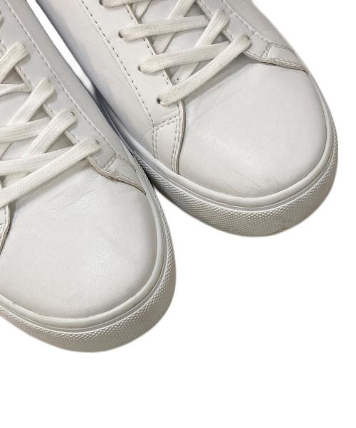 FILLIN（フィルイン）FILLIN (フィルイン) レザースニーカー ホワイト サイズ:26㎝の古着・服飾アイテム