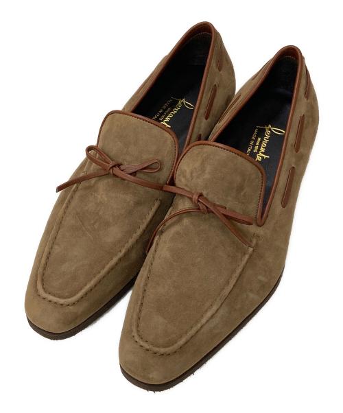 Ferrante（フェランテ）FERRANTE (フェランテ) スウェードローファー ブラウン サイズ:7の古着・服飾アイテム