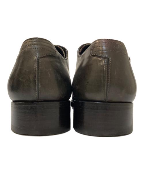 BARNEYS NEWYORK（バーニーズ・ニューヨーク）BARNEYS NEWYORK (バーニーズ・ニューヨーク) MAX VERRE ダブルモンクストラップレザーシューズ ブラウン サイズ:7の古着・服飾アイテム