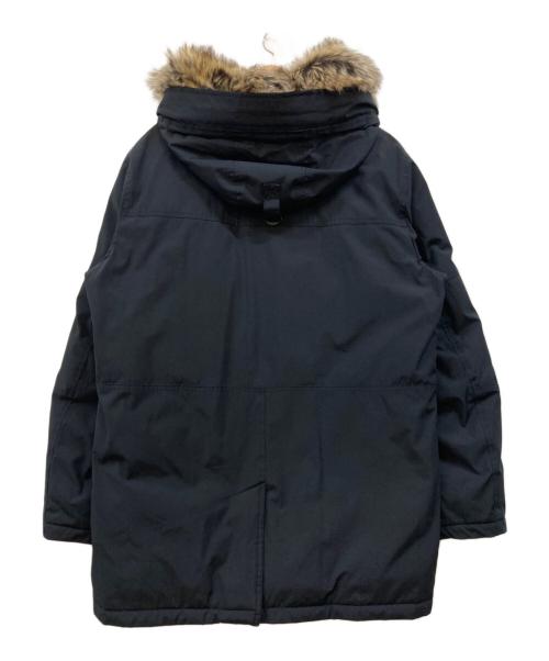 MICHAEL KORS（マイケル・コース）MICHAEL KORS (マイケル・コース) エコファー付中綿ジャケット ネイビー サイズ:Mの古着・服飾アイテム