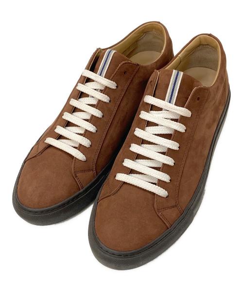 FEDELI（フェデーリ）FEDELI (フェデーリ) ヌバックレザースニーカー ブラウン サイズ:41 1/2の古着・服飾アイテム