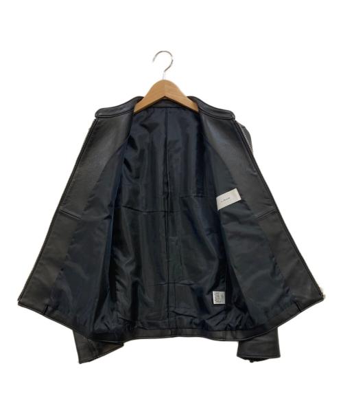 LIDnM（リドム）LIDnM (リドム) ラムレザーライダースジャケット ブラック サイズ:Sの古着・服飾アイテム