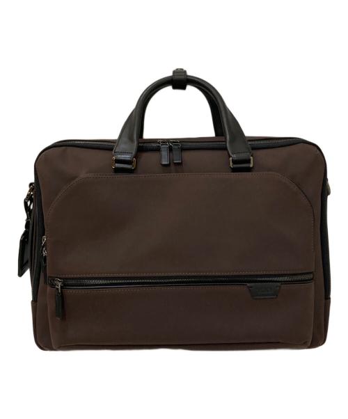 TUMI（トゥミ）TUMI (トゥミ) 3WAY Harrison Sunny Convertible Brief ブラウンの古着・服飾アイテム