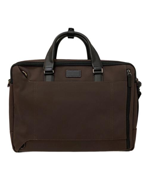 TUMI（トゥミ）TUMI (トゥミ) 3WAY Harrison Sunny Convertible Brief ブラウンの古着・服飾アイテム