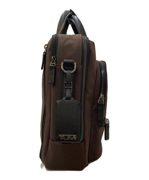 TUMI（トゥミ）TUMI (トゥミ) 3WAY Harrison Sunny Convertible Brief ブラウンの古着・服飾アイテム
