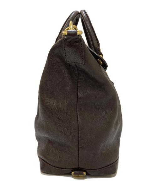 COACH（コーチ）COACH (コーチ) アシュレイ レザー サッチェル 2WAYバッグ ブラウンの古着・服飾アイテム