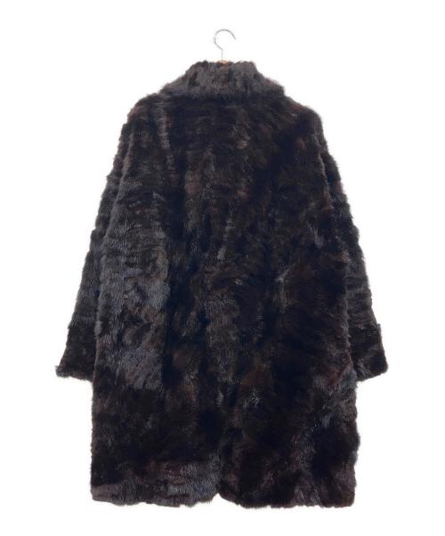 FENDI（フェンディ）FENDI (フェンディ) ミンクファーコート ブラウン サイズ:40の古着・服飾アイテム