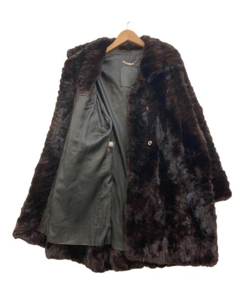 FENDI（フェンディ）FENDI (フェンディ) ミンクファーコート ブラウン サイズ:40の古着・服飾アイテム