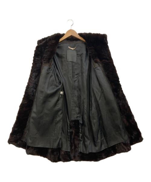 FENDI（フェンディ）FENDI (フェンディ) ミンクファーコート ブラウン サイズ:40の古着・服飾アイテム