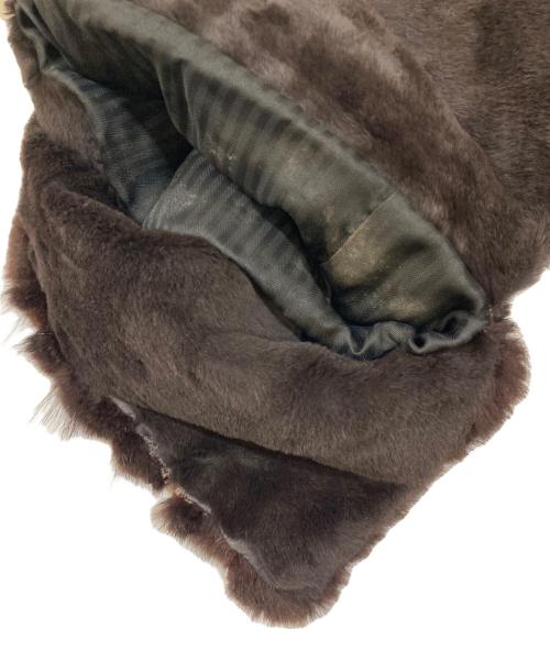 FENDI（フェンディ）FENDI (フェンディ) ミンクファーコート ブラウン サイズ:40の古着・服飾アイテム