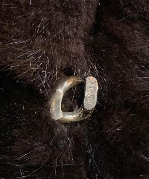 FENDI（フェンディ）FENDI (フェンディ) ミンクファーコート ブラウン サイズ:40の古着・服飾アイテム