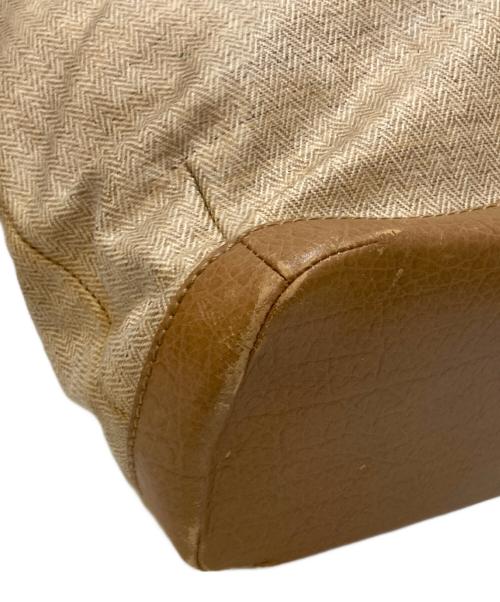 BVLGARI（ブルガリ）BVLGARI (ブルガリ) コレツィオーネ PVCトートバッグ ベージュの古着・服飾アイテム