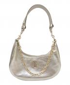MARC JACOBSマークジェイコブズ）の古着「カーブ レザーワンショルダーバッグ」｜シルバー