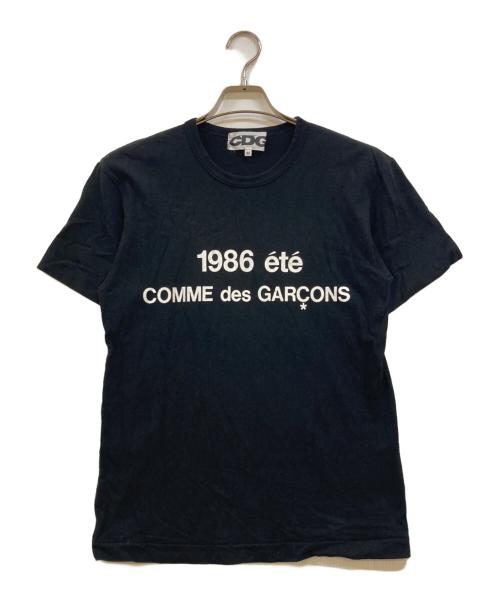 CDG COMME des GARCONS（シーディージー コムデギャルソン）CDG COMME des GARCONS (シーディージー コムデギャルソン) ete (エテ) プリントTシャツ ブラック サイズ:Ｍの古着・服飾アイテム