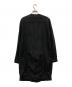 MM6 Maison Margiela (エムエムシックスメゾンマルジェラ) コットンリネンシャツワンピース ブラック サイズ:36：7000円
