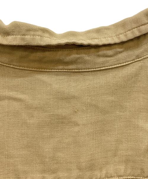 nest Robe（ネストローブ）nest Robe (ネストローブ) リネンブラウスワンピース ベージュ サイズ:下記参照の古着・服飾アイテム