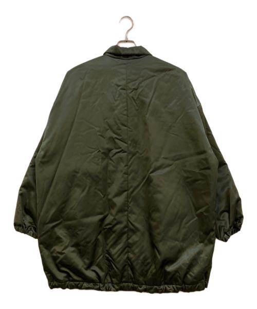 journal standard luxe（ジャーナルスタンダード ラックス）journal standard luxe (ジャーナルスタンダード ラックス) ヴィンテージナイロンツイルナカワタ ハーフコート グリーン サイズ:FREEの古着・服飾アイテム