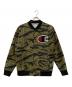 Champion（チャンピオン）の古着「タイガーカモブルゾン」｜グリーン