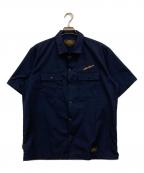NEIGHBORHOODネイバーフッド）の古着「CLASSIC WORK/EC-SHIRT.SS」｜ネイビー