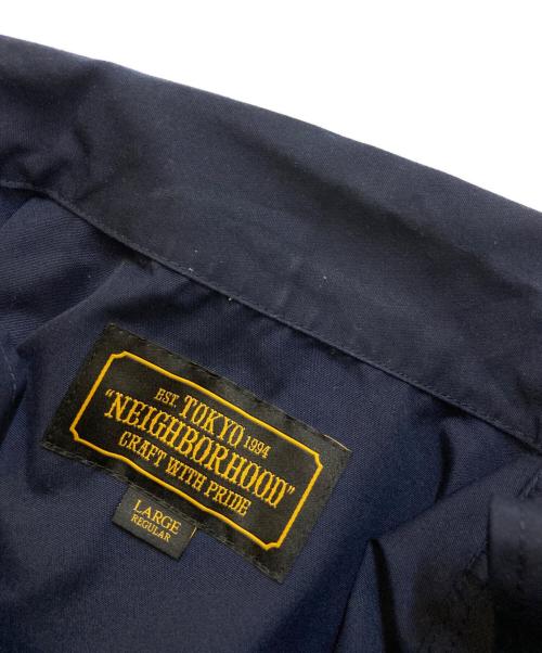 NEIGHBORHOOD（ネイバーフッド）NEIGHBORHOOD (ネイバーフッド) CLASSIC WORK/EC-SHIRT.SS ネイビー サイズ:Ｌの古着・服飾アイテム