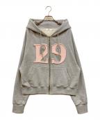 ILLIGOイリゴ）の古着「129ロゴジップパーカー」｜グレー