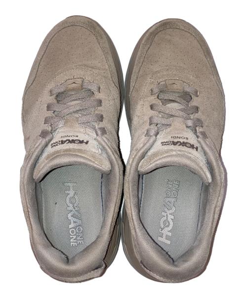 HOKAONEONE（ホカオネオネ）HOKAONEONE (ホカオネオネ) BONDI L SUEDE ベージュ サイズ:27.5㎝の古着・服飾アイテム