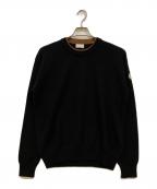 MONCLERモンクレール）の古着「GIROCOLLO TRICOT カシミヤニット」｜ブラック