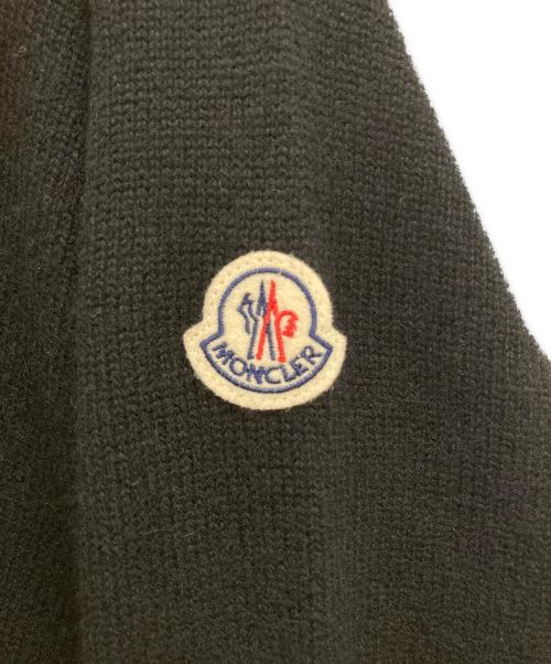 MONCLER（モンクレール）MONCLER (モンクレール) GIROCOLLO TRICOT カシミヤニット ブラック サイズ:Mの古着・服飾アイテム
