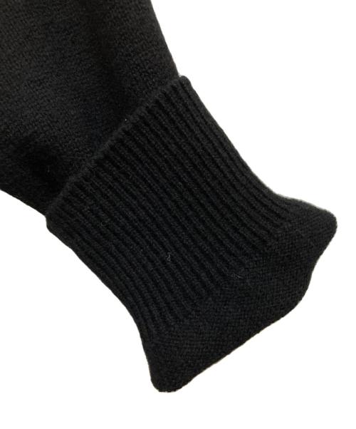 MONCLER（モンクレール）MONCLER (モンクレール) GIROCOLLO TRICOT カシミヤニット ブラック サイズ:Mの古着・服飾アイテム