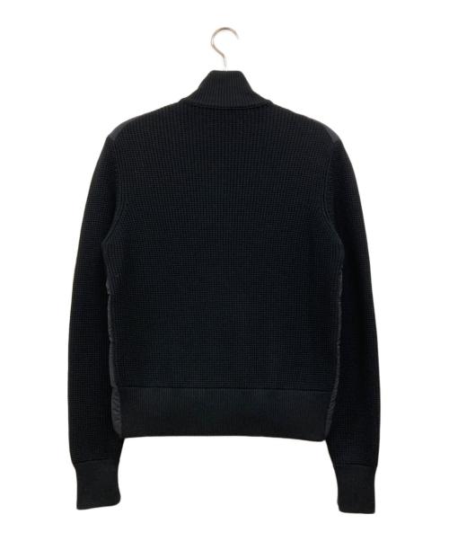 MONCLER（モンクレール）MONCLER (モンクレール) CARDIGAN TRICOT ダウンジャケット ブラック サイズ:Mの古着・服飾アイテム