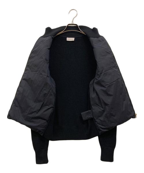 MONCLER（モンクレール）MONCLER (モンクレール) CARDIGAN TRICOT ダウンジャケット ブラック サイズ:Mの古着・服飾アイテム