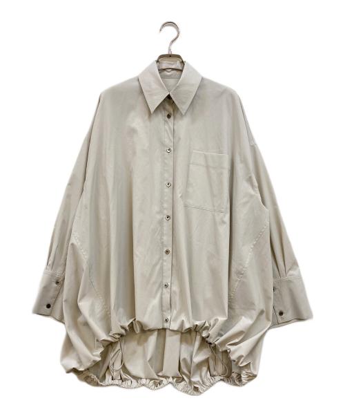 LE PHIL（ル フィル）LE PHIL (ル フィル) タイプライターブラウス グレー サイズ:Fの古着・服飾アイテム