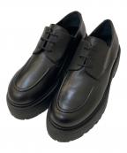 PALOMA BARCELO×DRAWERパロマバルセロ×ドゥロワー）の古着「ボリュームソールレースアップシューズ」｜ブラック