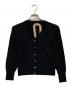 N°21（ヌメロヴェントゥーノ）の古着「スナップボタンビジューカーディガン」｜ブラック