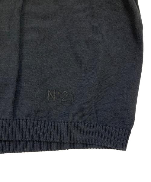 N°21（ヌメロヴェントゥーノ）N°21 (ヌメロヴェントゥーノ) サマーロゴニット ブラック サイズ:下記参照の古着・服飾アイテム