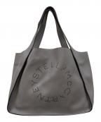 STELLA McCARTNEYステラマッカートニー）の古着「ステラ パンチングロゴ トートバッグ」｜グレー