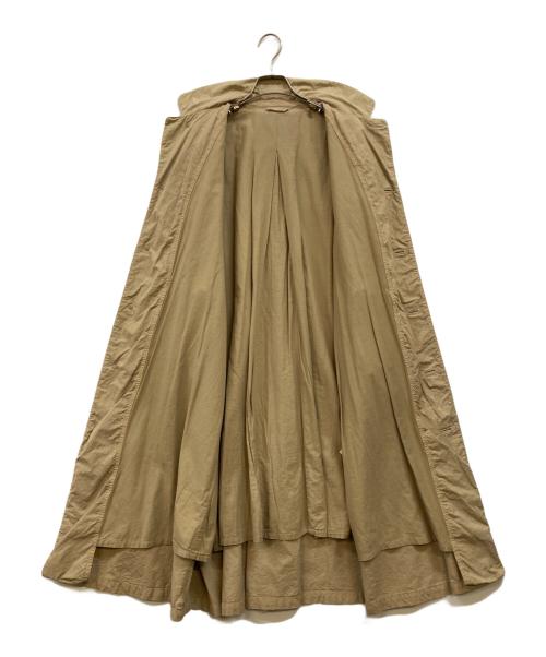 nest Robe（ネストローブ）nest Robe (ネストローブ) スーピマコットンステンカラーコート ベージュ サイズ:Fの古着・服飾アイテム