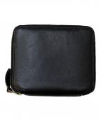 COMME des GARCONSコムデギャルソン）の古着「ラウンドファスナーウォレット」｜ブラック