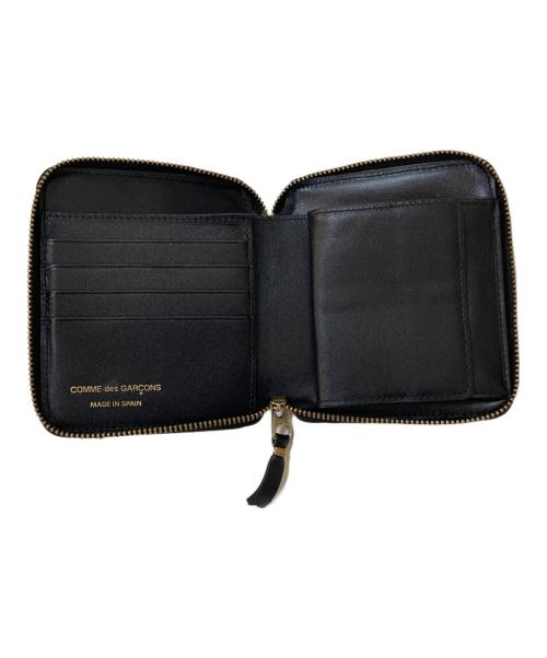 COMME des GARCONS（コムデギャルソン）COMME des GARCONS (コムデギャルソン) ラウンドファスナーウォレット ブラックの古着・服飾アイテム