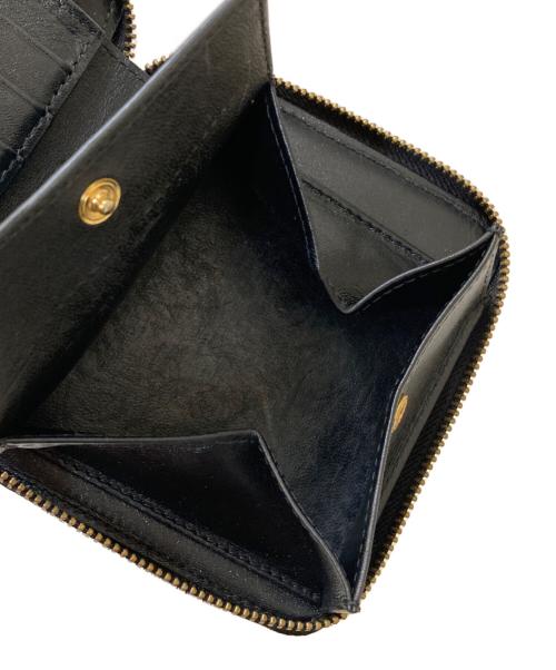 COMME des GARCONS（コムデギャルソン）COMME des GARCONS (コムデギャルソン) ラウンドファスナーウォレット ブラックの古着・服飾アイテム