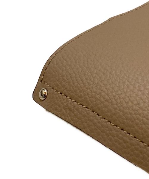 COACH（コーチ）COACH (コーチ) マーケット レザートートバッグ ベージュの古着・服飾アイテム