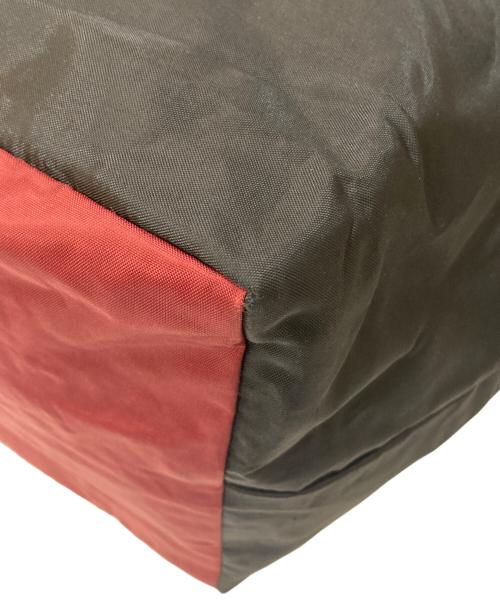 Herve Chapelier（エルベシャプリエ）Herve Chapelier (エルベシャプリエ) 舟型トートバッグ レッド×ブラックの古着・服飾アイテム