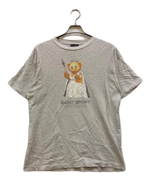 SAINT MICHAEL（セントマイケル）SAINT MICHAEL (セントマイケル) SS TEE / TRUE QUEEN グレー サイズ:Ｍの古着・服飾アイテム