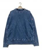 DIESELディーゼル）の古着「D-KRIB-NE デニムスウェット」｜ブルー